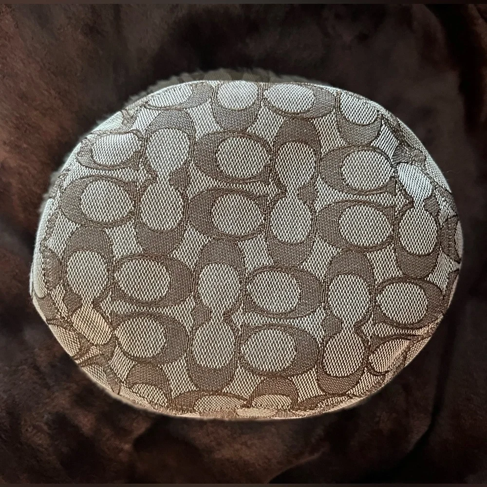 Coach Sherpa Bucket Hat in Tan